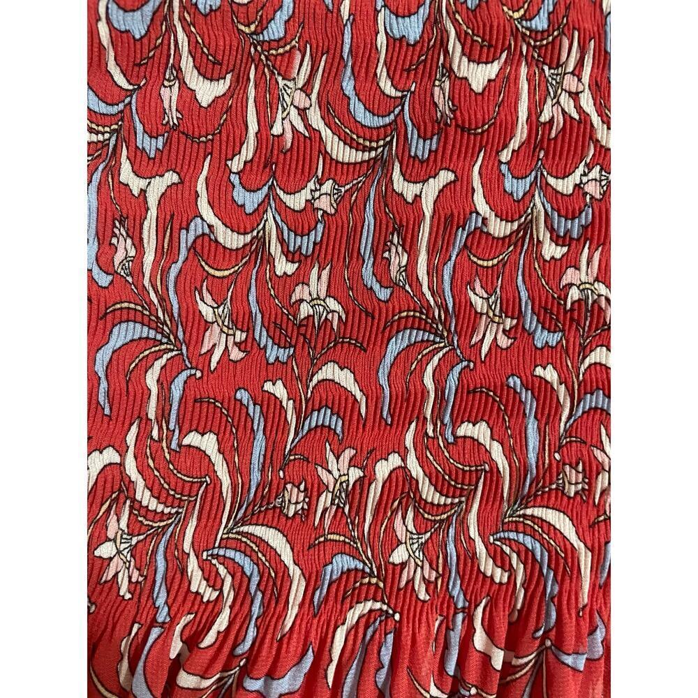 Max Studio Women's Short Printed Pleated Skirt size Medium - Picture 10 of 12